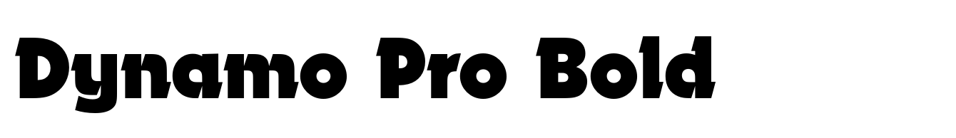 Dynamo Pro Bold